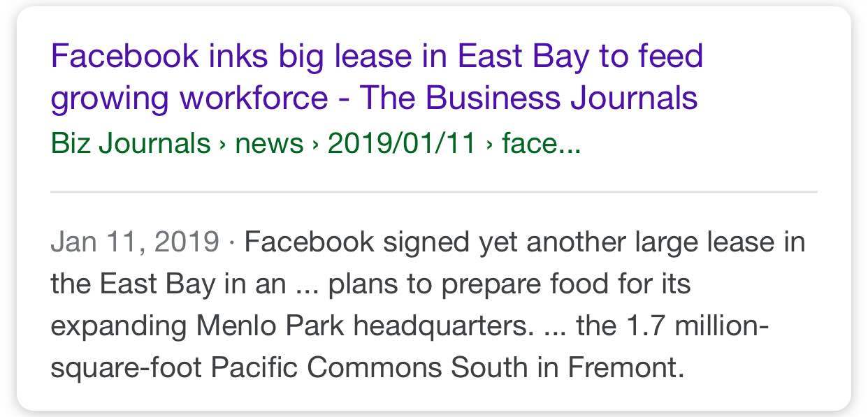 FB office opened in Fremont