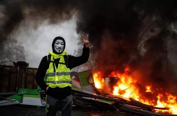 The rich are only defeated when running for their lives