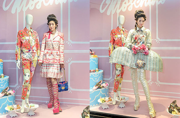 MOSCHINO 2020秋冬新品鑑賞會，謝沛恩化身俏皮瑪麗安東尼皇后！