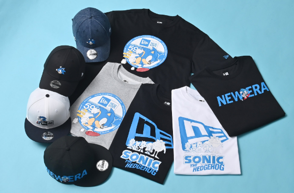 New Era X 音速小子系列飆速登場 打造超人氣電玩跨界帽款、潮T！