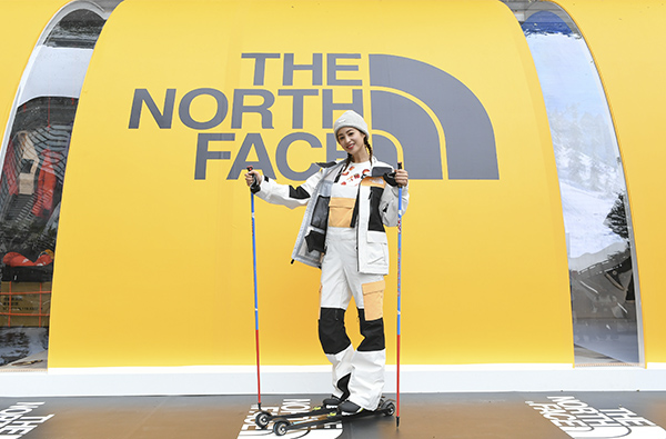 THE NORTH FACE快閃店降臨台北101，莫允雯展示冬季實用穿搭風格！