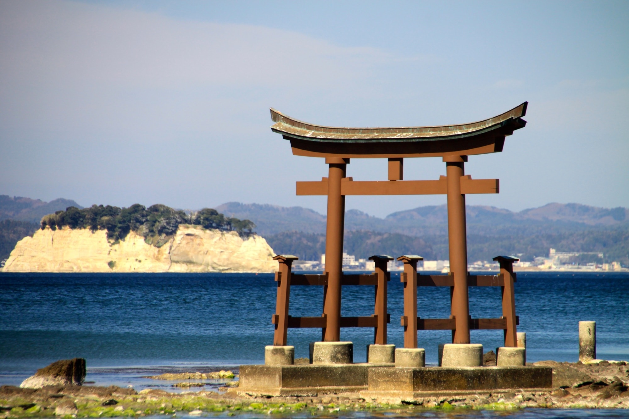恋路海岸の景観