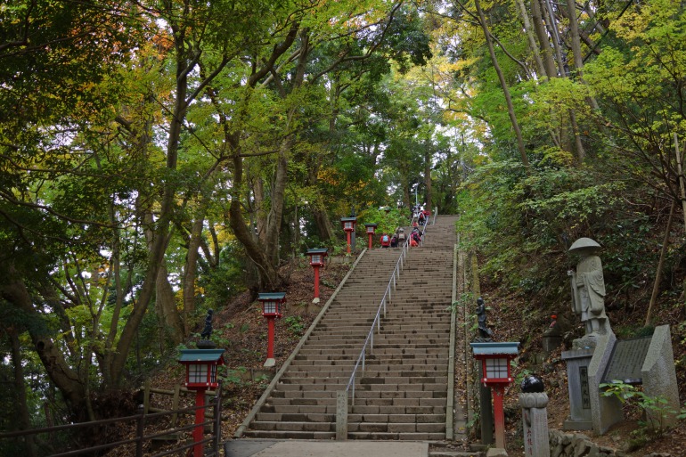 Otoko-zaka at Mount Takao Hiking Trail