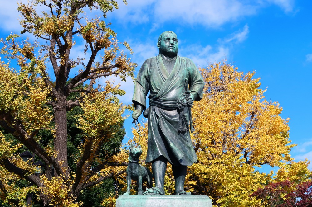 Patung Saigo Takamori Taman Ueno