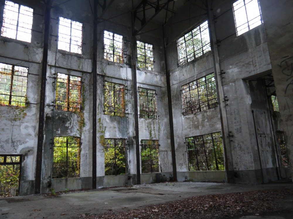 Power plant ruins used for Poison Gas Factory