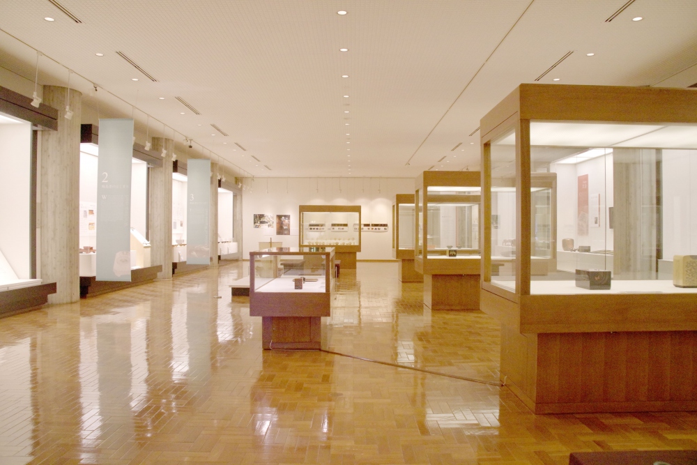 Exhibition room on the second floor of Urusi art museum