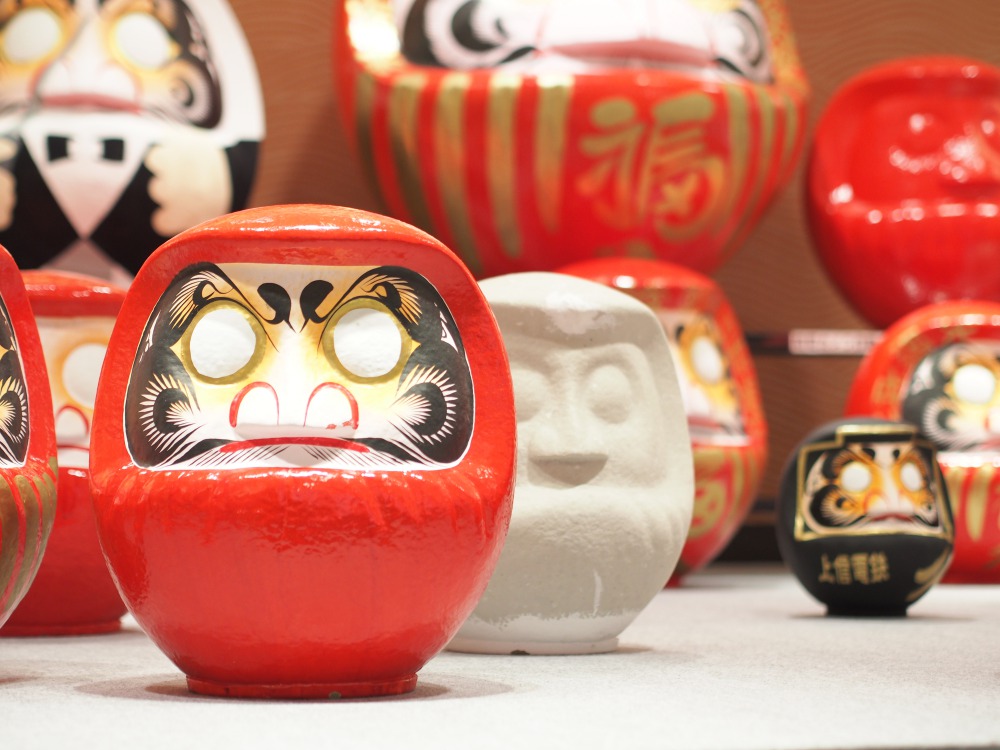 Takasaki daruma doll completed