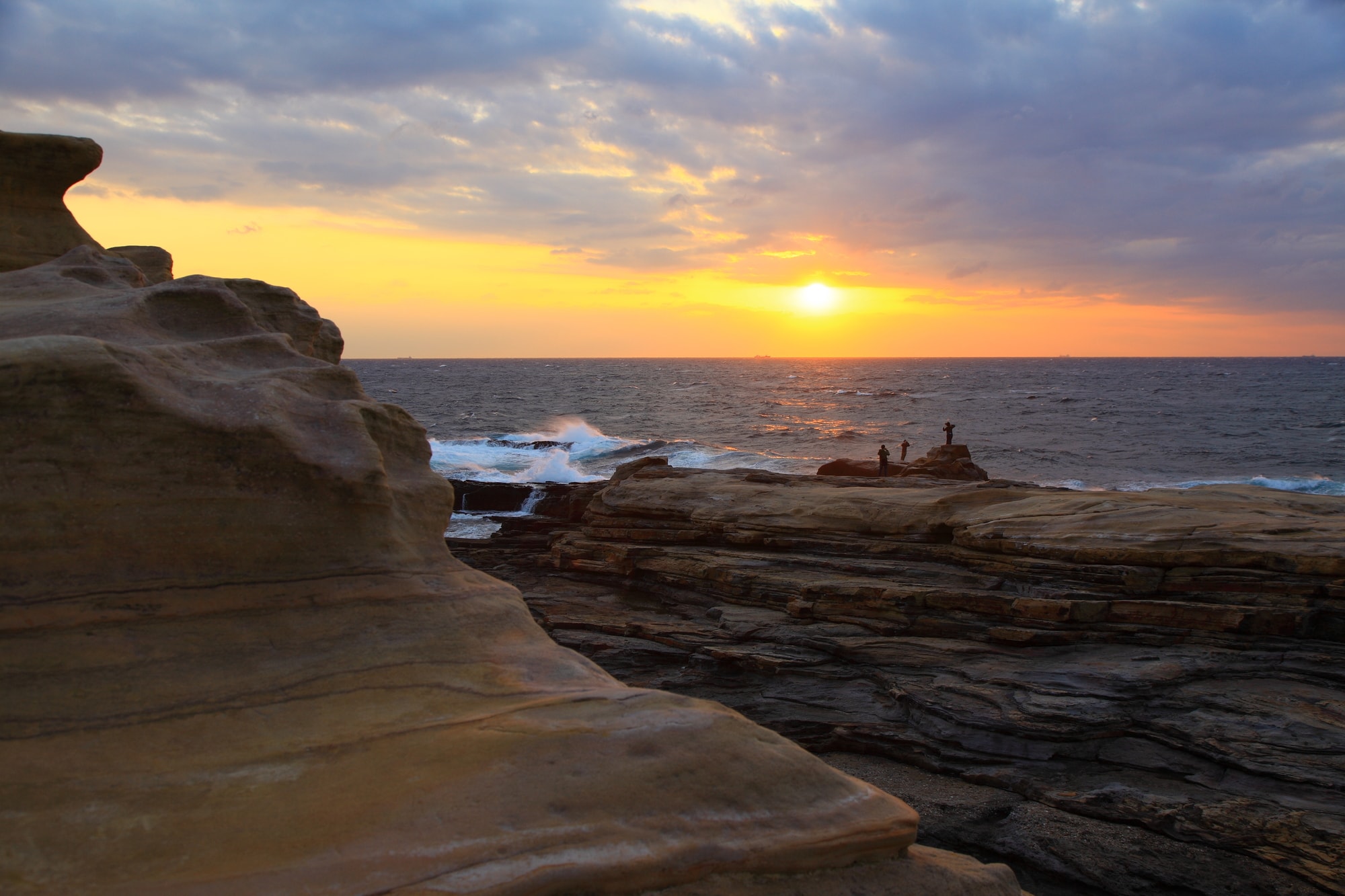 Sunset in Senjojiki