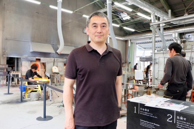 Mr Arima of Shimadzu Limited