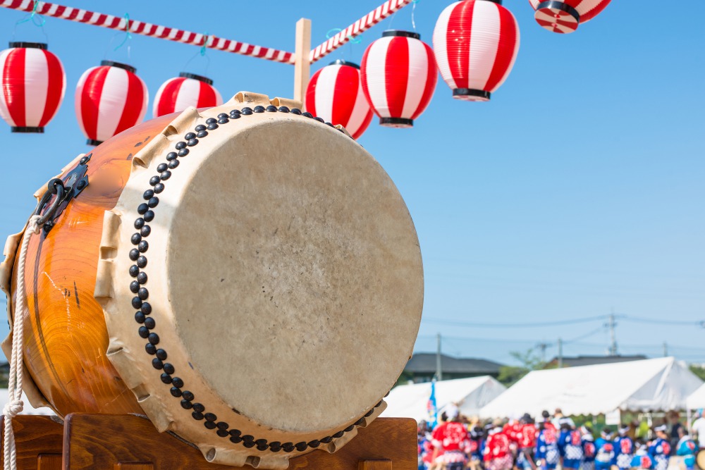 Japanese traditional Japanese musical instrument, Japanese drum