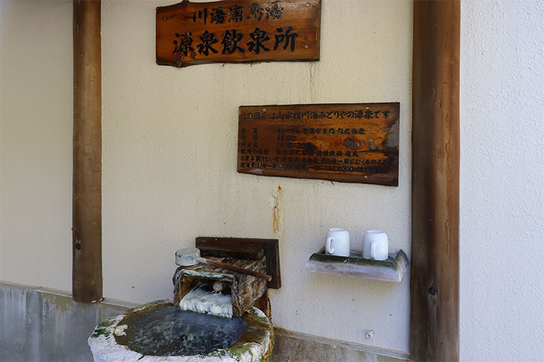 Drinkable onsen