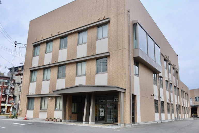 The building of Kagoshima City Transportation Bureau