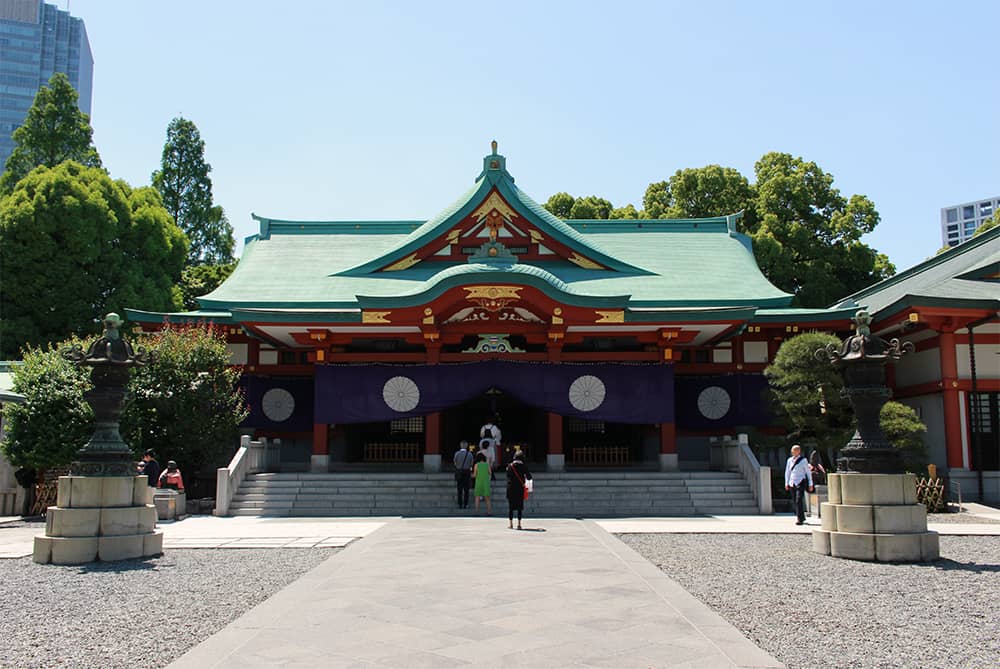 日枝神社本殿