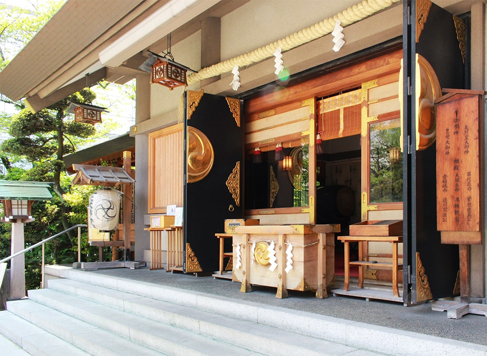 芝大神宮社殿