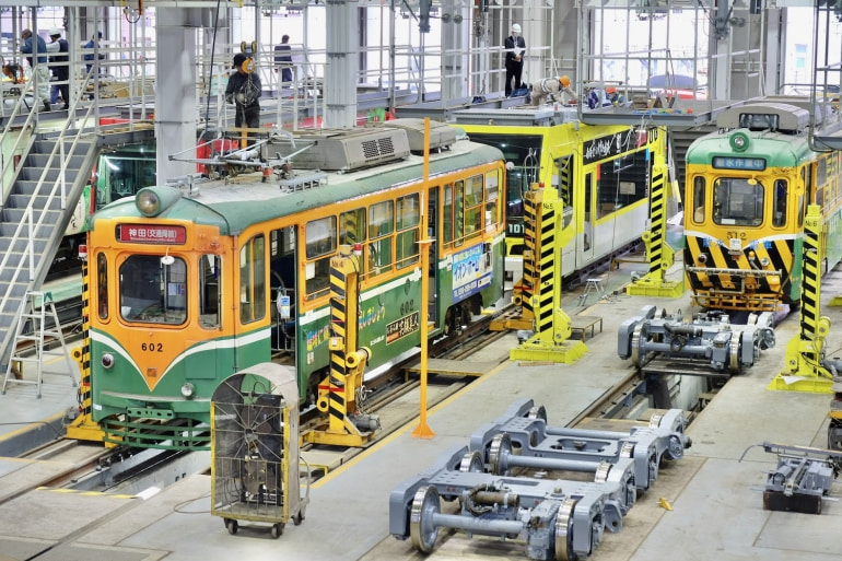 鹿児島市電 徹底解剖 路面電車の楽しみ方から整備工場見学まで The Gate 日本の旅行観光マガジン 観光旅行情報掲載