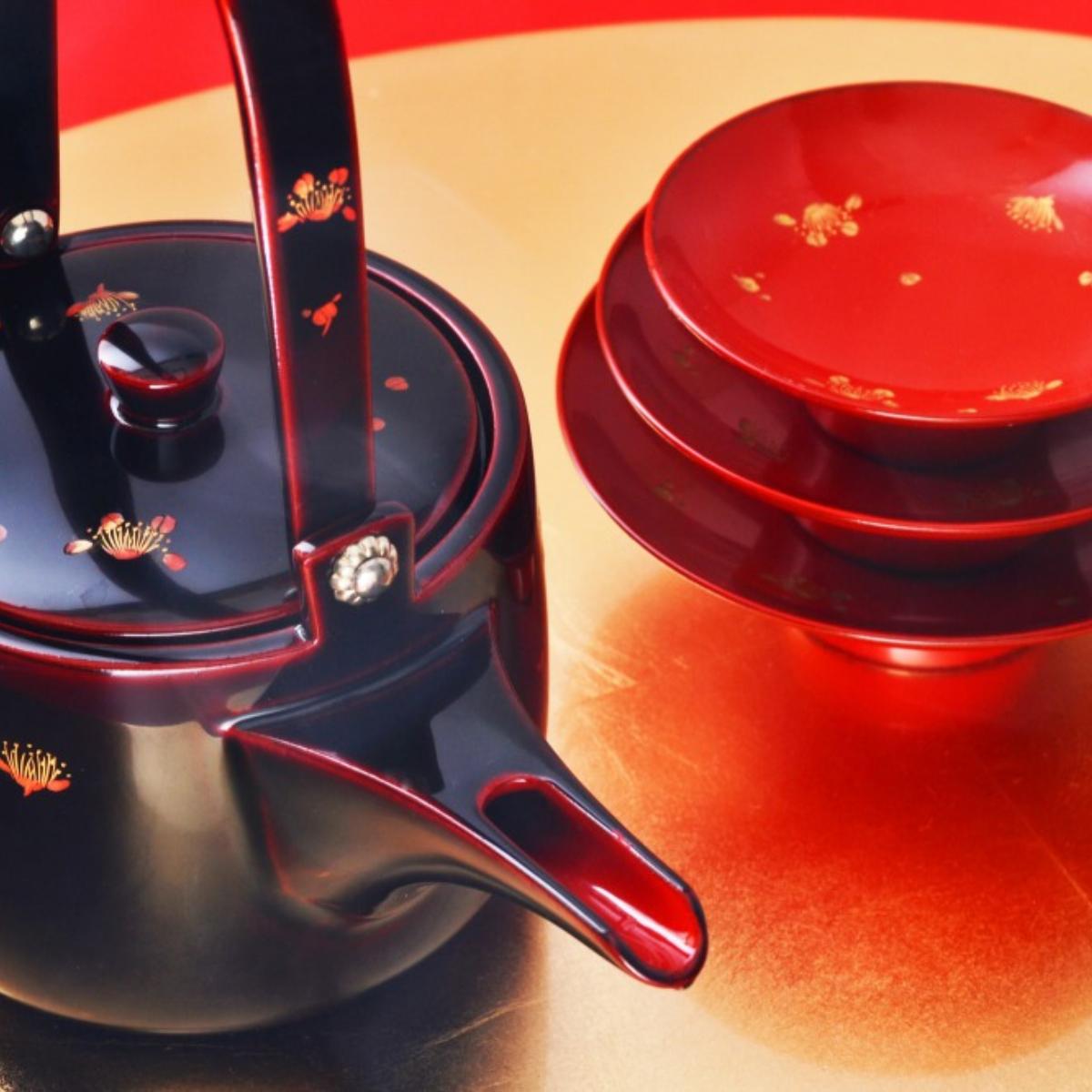 蝶】能登乃石蒔絵 自然石の持つ形・色・模様の妙に施