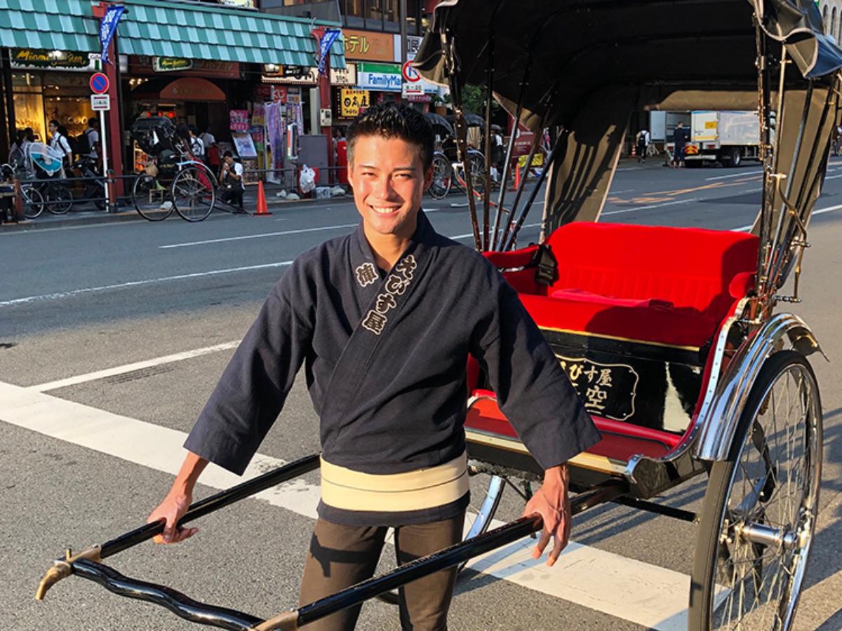 東京の下町 浅草 観光へ えびす屋浅草で 人力車 と 俥夫 の魅力を探る The Gate 日本の旅行観光マガジン 観光旅行情報掲載