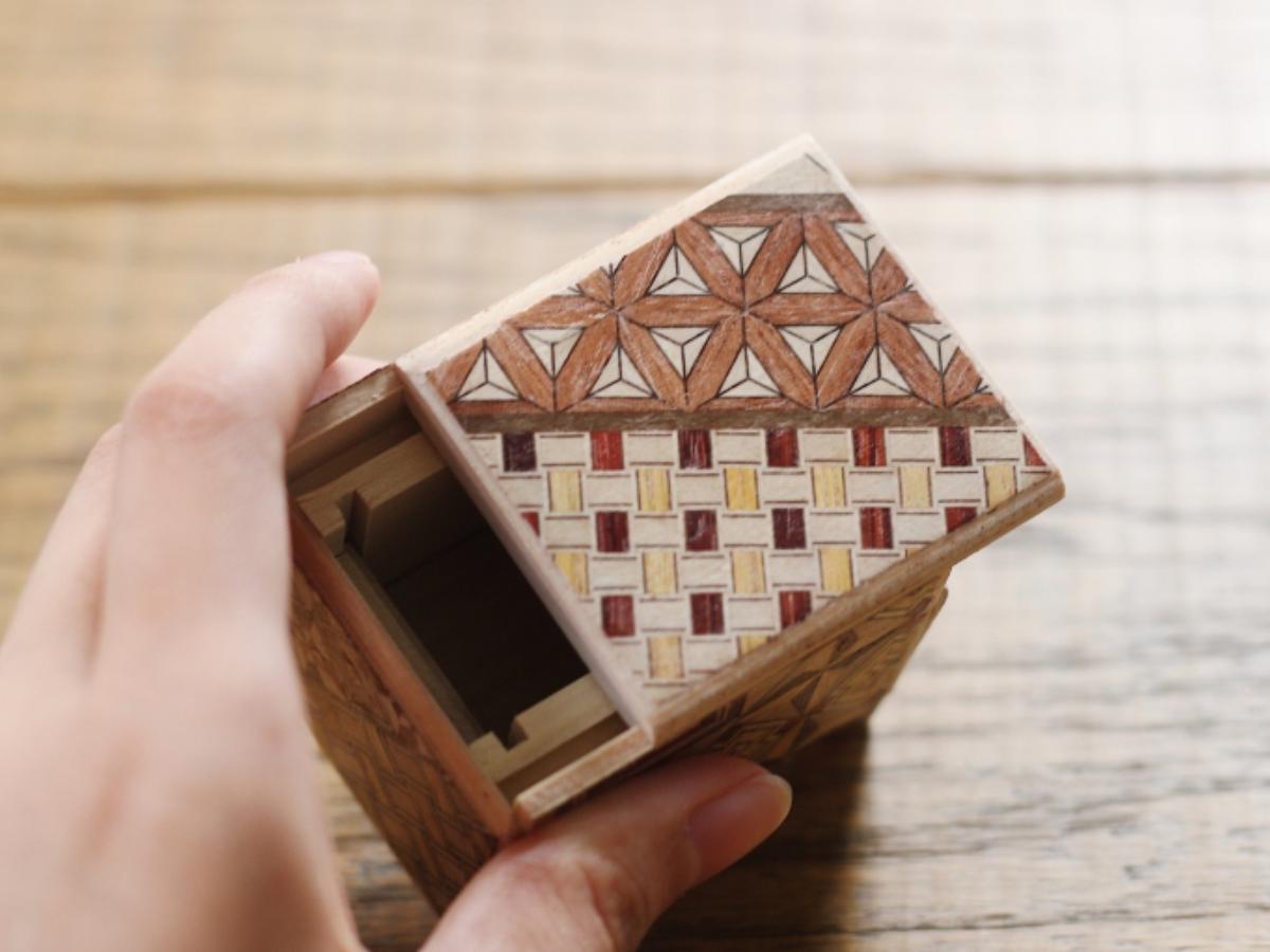 箱根寄木細工 木製箱 小物箱 小物入れ アート コレクション 美術品 箱根寄木細工 木製箱 小物箱 小物入れ アート コレクション 美術品