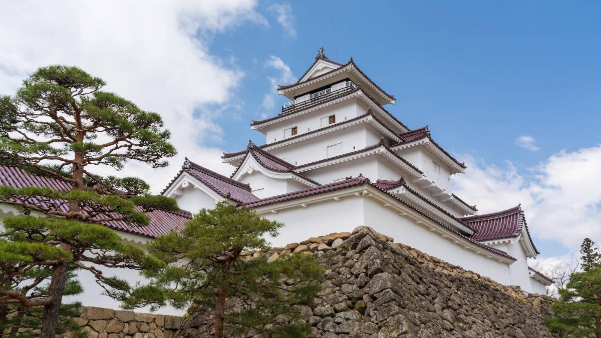 慶應◆江戸時代前期頃 会津若松鶴ヶ城 屋根瓦 若松城 - Wikipedia