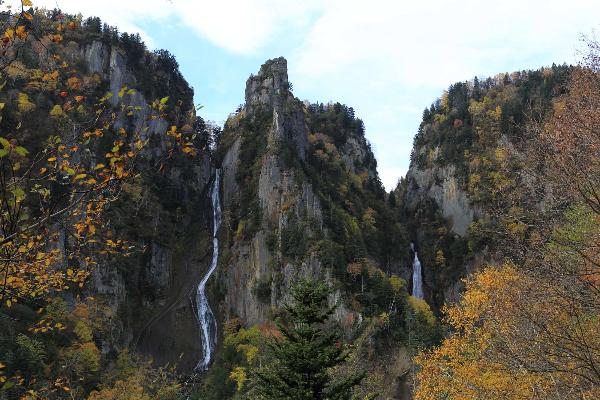 流星の滝・銀河の滝
