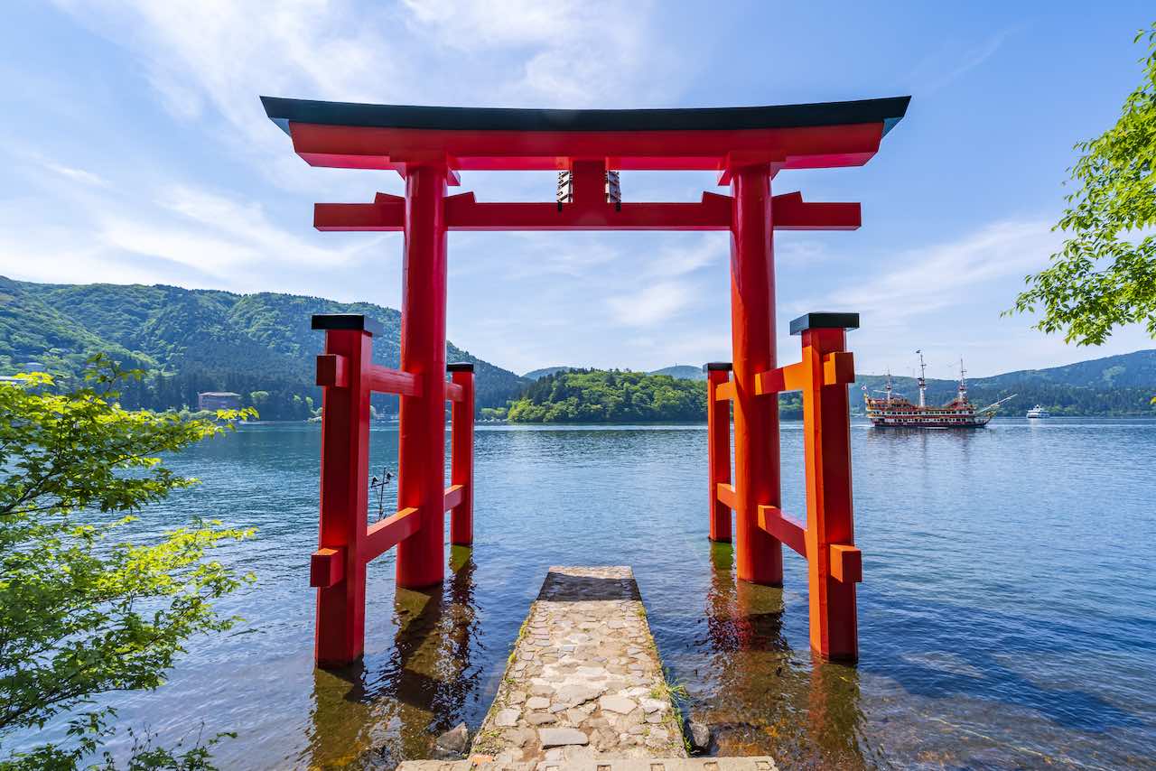 箱根神社の鳥居