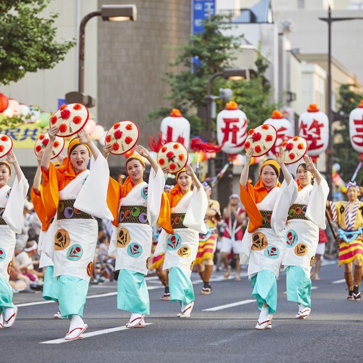 山形花笠まつり2024】特徴・由来・見どころは？ 踊り手1万人のまつりを 