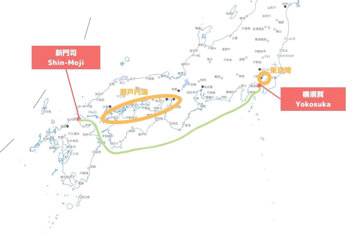 福岡 フェリー 東京