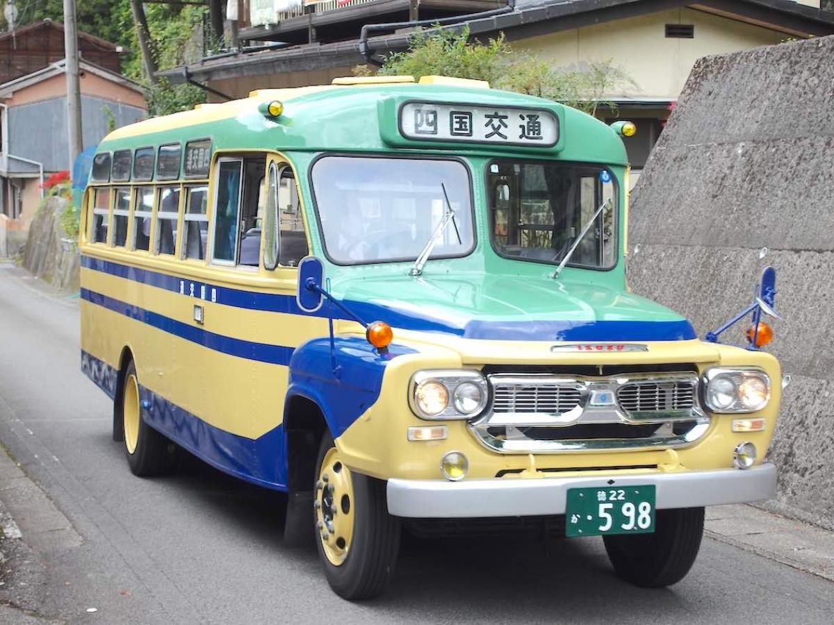 ボンネットバス】で徳島旅：祖谷のかずら橋・祖谷そば・天空の郷を満喫