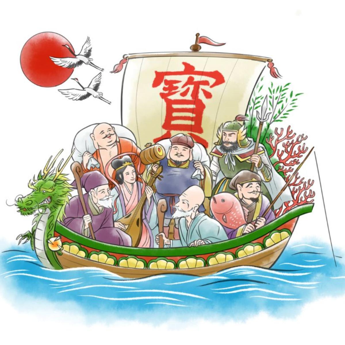 幸運の神・七福神はどんな神様？ 名前とご利益一覧［商売繁盛