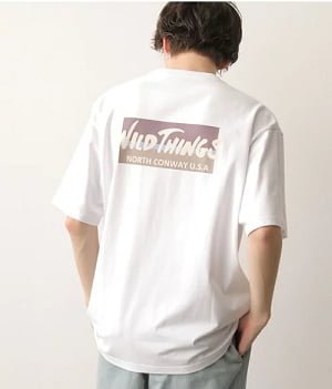 ③WILD THINGS(ワイルドシングス)バックプリントTEE
