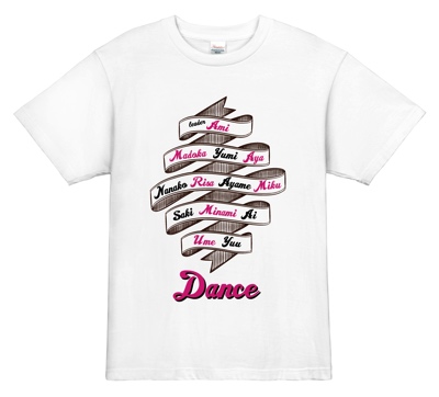 ダンスTシャツ|リボン