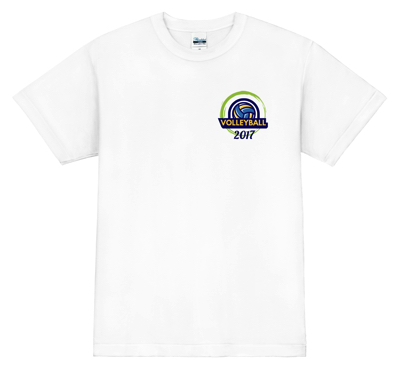アレンジしがいがある バレーボールTシャツ