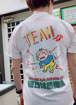 10代・女性・ゆうゆさんのオリジナルプリント作成事例丨オリジナルTシャツTMIX
