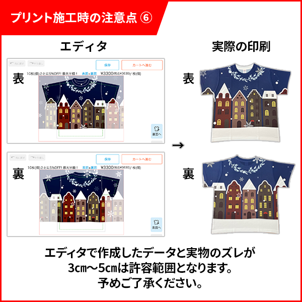 プリント施工時の注意点⑥