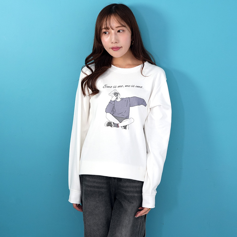 モデル:MOCA/身長162cm/Sサイズ/ホワイト着用