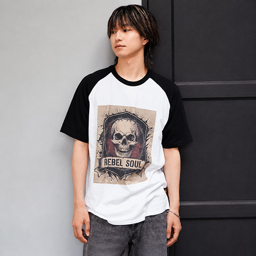 ヘビーウェイトラグランTシャツ
