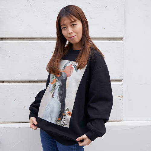 T／Cクルーネックスウェット