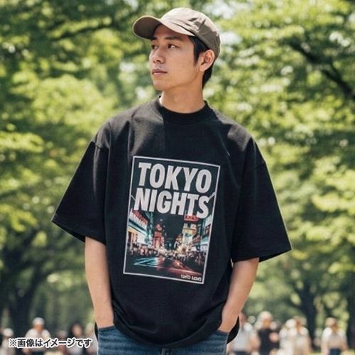 オープンエンドラギッドTシャツ