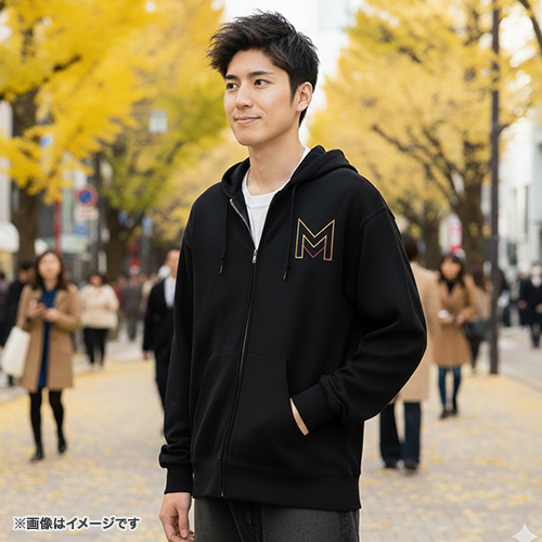 即日スタンダードWフードジップパーカー