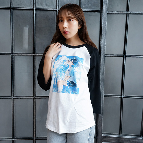 ラグランTシャツ（七分袖）