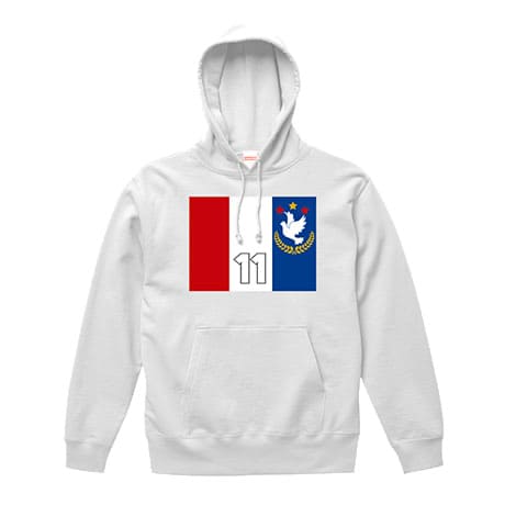 スウェットプルオーバーパーカー