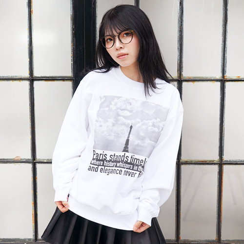 クルーネックスウェット