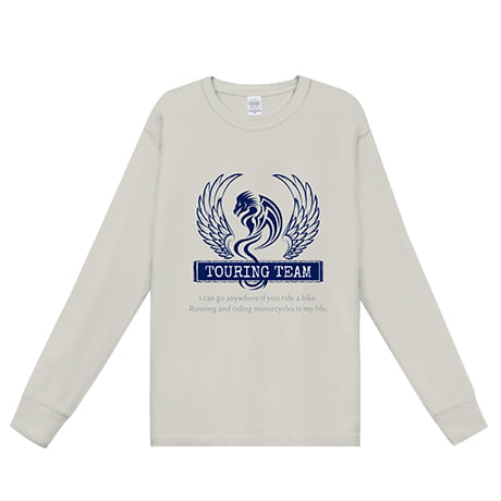 ピグメントダイロングスリーブTシャツ