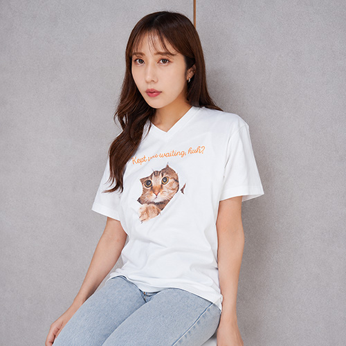 ヘビーウェイトVネックTシャツ
