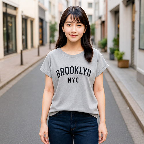 スリーブレス ワイド Tシャツ
