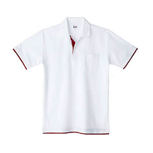 レイヤードポロシャツ