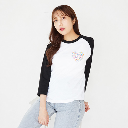 ヘビーウェイトベースボールTシャツ