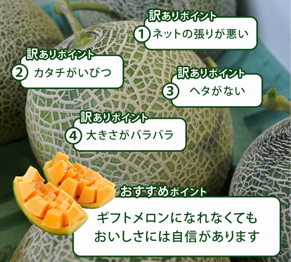 ハネメロン 4㎏ (送料込み) | とみたメロンハウス