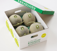 青肉メロン3玉詰6kg | とみたメロンハウス