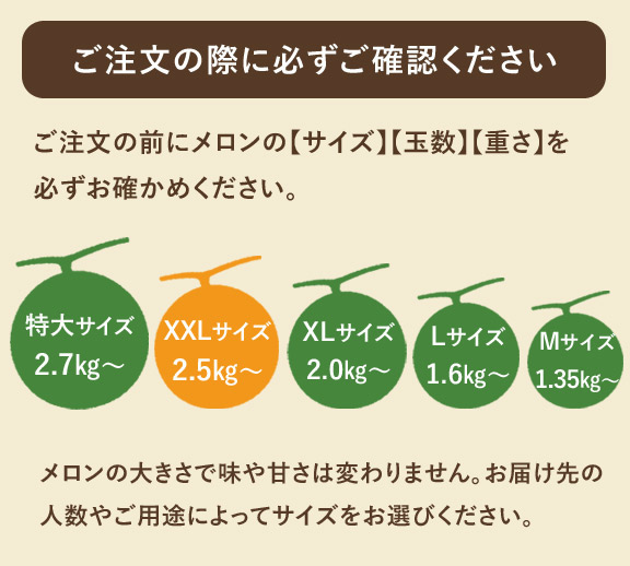 メロン【プロフ必読】様ご確認用ページ☆ 青肉メロン1玉詰2.5kg | とみたメロンハウス
